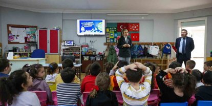 Minik öğrenciler ‘Su Müfettişi’ ilan edildi