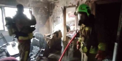 Kahramanmaraş’ta ikamet yangını