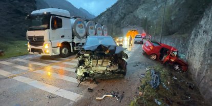 Karabük’te feci kaza: 1 ölü, 5 yaralı