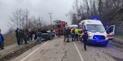 Ordu’da iki ayrı trafik kazasında 12 kişi yaralandı