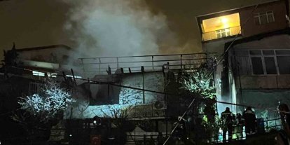 Sarıyer’de iki gecekondu alev alev yandı: 6 yaralı