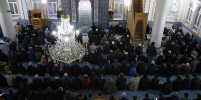 Uşak’ta bayram namazı kılındı