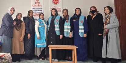 TDV Erzurum Kadın Kolları Ramazan’da aralıksız çalıştı