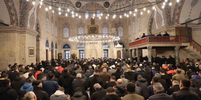 Amasya’da Sultan II. Bayezid Camii’nde bayram namazı kılındı