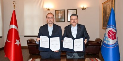 Trabzon’a İleri Biyolojik Arıtma Tesisi için ilk imzalar atıldı