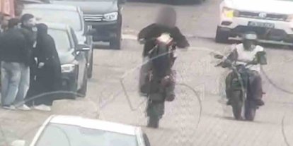 Tek teker üzerinde motosiklet kullanan sürücüye 390 bin TL ceza