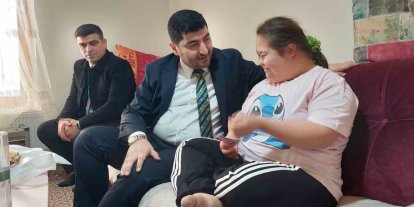 Etimesgut’ta down sendromlu bireyler unutulmadı