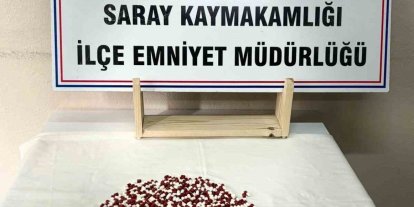 Tekirdağ’da 657 adet uyuşturucu hap ele geçirildi