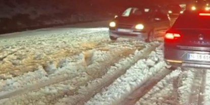 Şanlıurfa’da dolu ve kar yağışı etkili oldu