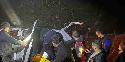 Sinop’ta otomobil uçuruma yuvarlandı: 7 yaralı