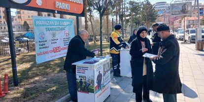 Bayburt’ta vatandaşlar koruyucu sağlık hizmetleri konusunda bilgilendirildi