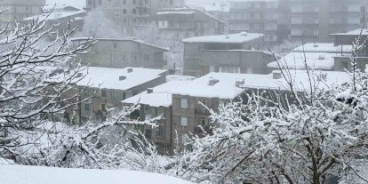 Hakkari’de kar yağışı