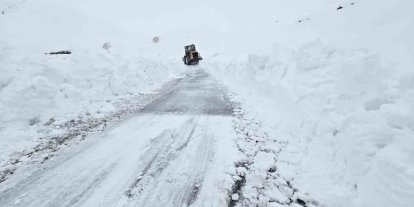 Hakkari’de 13 köy ve 32 mezra yolu ulaşıma kapandı
