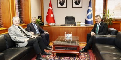 İTÜ Rektörü Mandal’dan Rektör Adıgüzel’e ziyaret