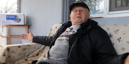 Yemek yapamayan 86 yaşındaki Necmettin dedenin imdadına "Gönül Kazan" yetişti