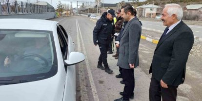 Aşkale’de bayramın manevi atmosferi yollara taşındı