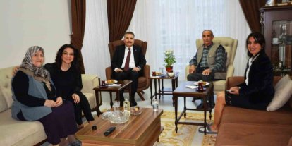 Kaymakam Odabaş’tan bayramda şehit ailelerine ziyaret