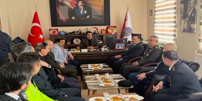 Kaymakam Aslantatar bayramda kurumları ziyaret etti