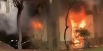 Gaziantep’te caminin bodrum katında korkutan yangın