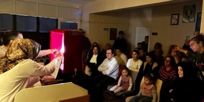 Bilecik’te özel ihtiyaçlı bireyler için Karagöz ve Hacivat gösterisi