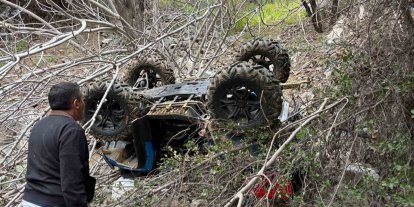 Balıkesir’de ATV kazası: 2 yaralı