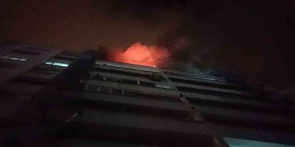 Edremit’te ev yangını