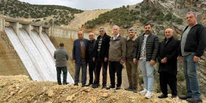 Araban’da Ardıl Barajı’nın dolması çiftçi ve vatandaşlara sevinç yaşattı