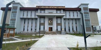 Çarşamba Hükümet Konağı tam kapasite hizmette