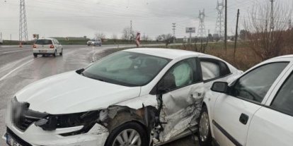 Adıyaman’da zincirleme kaza kamerada