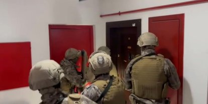 Nevruz etkinliğinde PKK propagandası yapan 38 şüpheli yakalandı