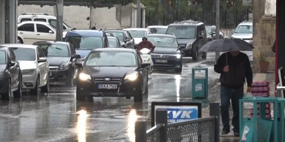 Kilis’te yağış etkili oluyor