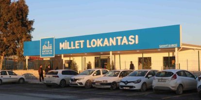 Antakya Belediyesi Millet Lokantası sanayi şubesi hizmete açıldı
