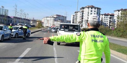 Ordu’da bir haftada 18 binden fazla araç ve sürücüsü denetlendi