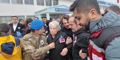 Şehit Binbaşı Sinan Taştekin’in naaşı Isparta’ya getirildi