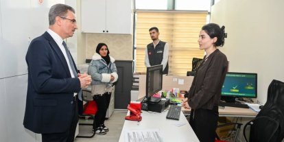 İl Göç İdaresi’nden Vali Baruş’a bilgilendirme