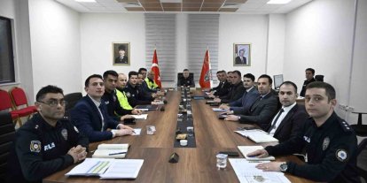 Adıyaman’da haftalık asayiş değerlendirme toplantısı yapıldı