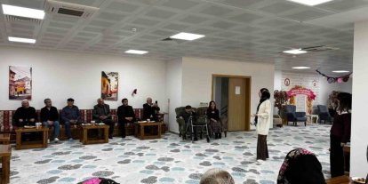 Huzurevinde Yaşlılar Haftası’na özel sergi