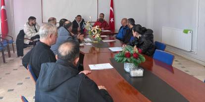 Kars’ta okul sporları boks turnuvası öncesi teknik toplantı yapıldı