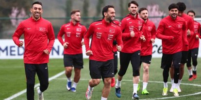 A Milli Takım, Romanya maçı hazırlıklarını sürdürdü