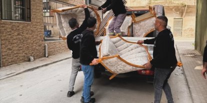 Germencik Belediyesi’nin ihtiyaç sahiplerine eşya desteği sürüyor