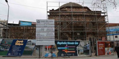 Gebze’de 5 asırlık tarihi hamam restorasyonla ayağa kaldırılıyor