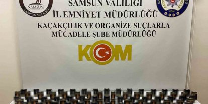 Samsun’da 2 bin 120 makaron ele geçirildi