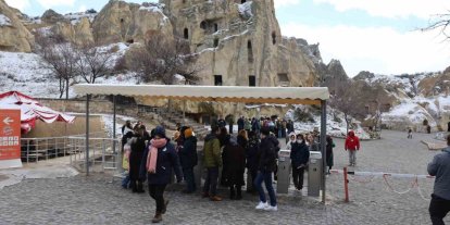 Kapadokya 3 günlük bayram tatilinde 57 bin 988 ziyaretçiyi ağırladı
