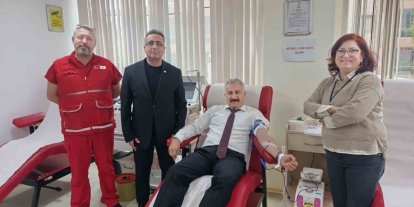 Emniyet Müdürü Aktaş’tan 23’üncü kan bağışı