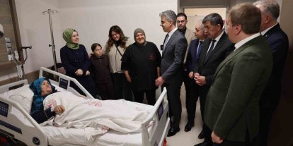 Vali Aydoğdu’dan hastalara ziyaret