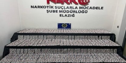 Elazığ’da bir şahsın çantasında yapılan aramada, 6 bin adet sentetik hap ele geçirildi