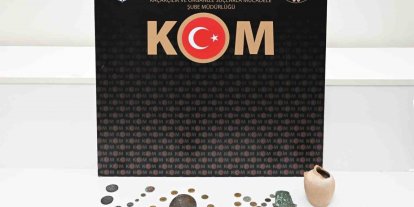 Kırşehir’de tarihi eser operasyonu: 38 parça eser ele geçirildi