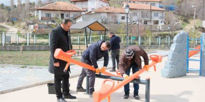 Akdağmadeni’nde bahar mesaisi: park ve bahçeler yenileniyor