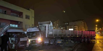 Mardin’de zincirleme trafik kazası: 4 yaralı