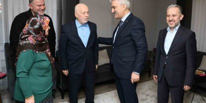 Seyh’ül Kurra Hafız Yılmaz, Vali Makas’ı ağırladı